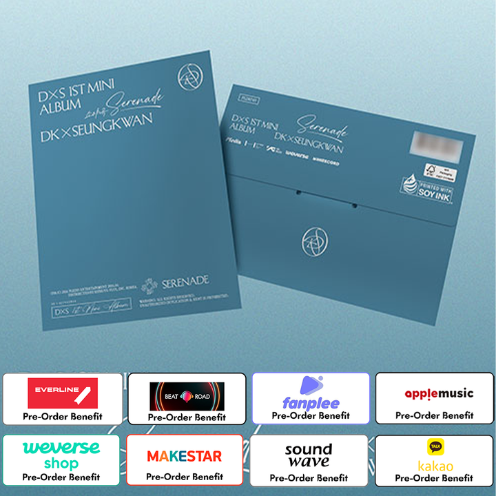 **[Pre-Order]  DK X SEUNGKWAN (of SEVENTEEN) - 1st Mini Album '소야곡' + Pre-Order Benefit (Choose ver)(Weverse Ver.)