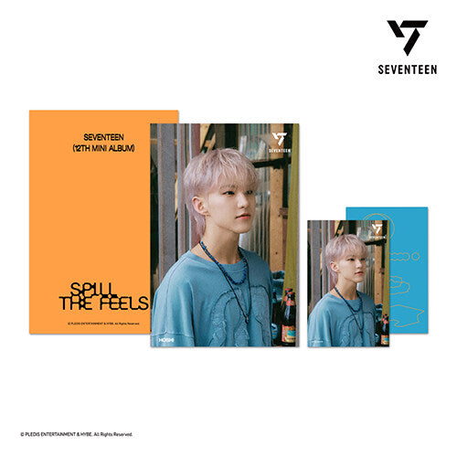 [Pre-Order] Seventeen "SPILL THE FEELS" - 3D lenticular postcard**