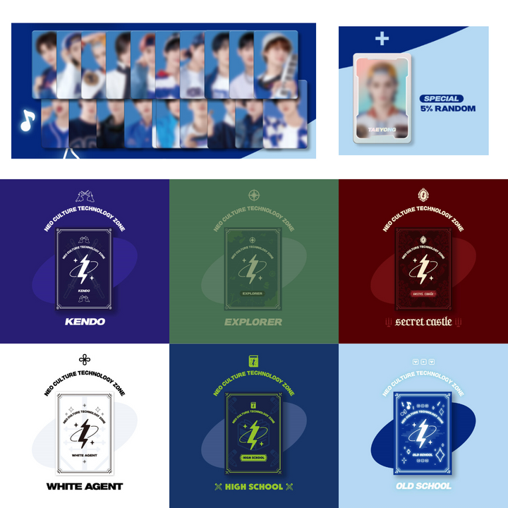 [Pre-Order] NCT 127 - "NCT ZONE COUPON CARD" [Choose Version]