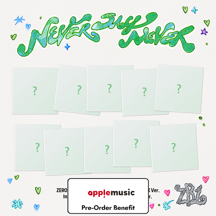 **[Pre-Order] ZEROBASEONE - 1st "NEVER SAY NEVER" +Pre -Order Benefit DIGIPACK Ver.(Random/SET) (Copy)