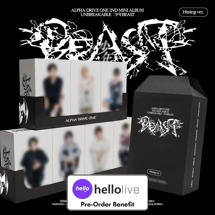 [Pre-Order] ALPHA DRIVE ONE - 2nd Mini Album &