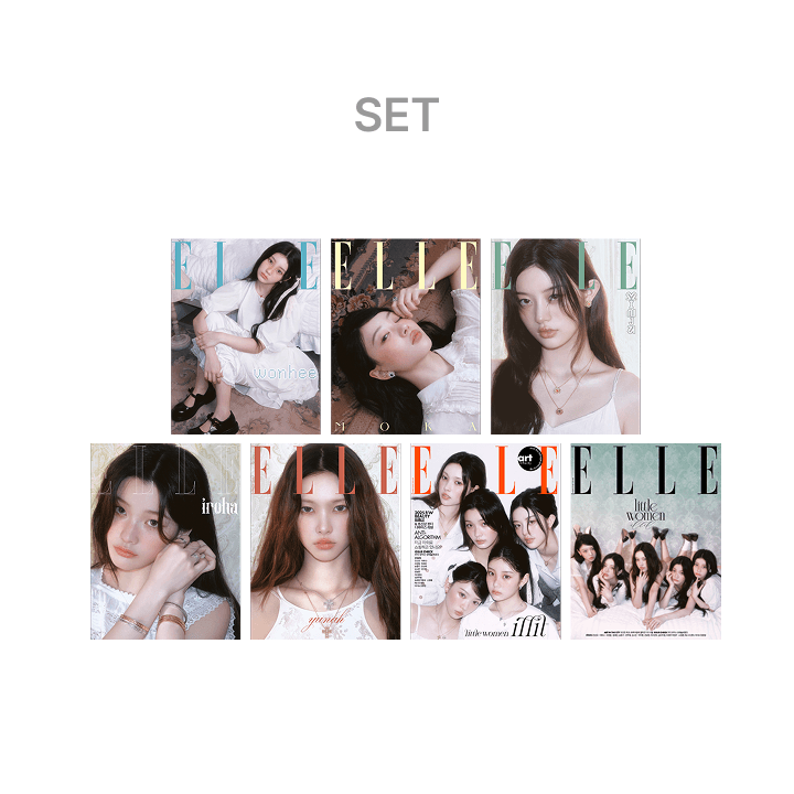 [Pre-Order] ILLIT - ELLE 2025.09 (Set Type) (6ea)