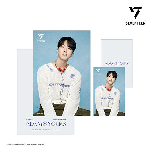 [Pre-Order] Seventeen "SPILL THE FEELS" - 3D lenticular postcard season 2**