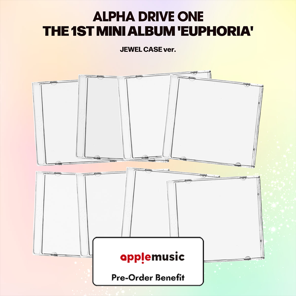 **[Pre-Order] ALPHA DRIVE ONE - 1st Mini Album 'EUPHORIA' + Pre-Order Benefit  (JEWEL CASE Ver.)(Choose Version)