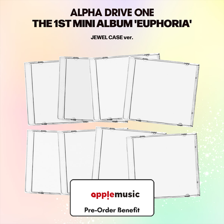 **[Pre-Order] ALPHA DRIVE ONE - 1st Mini Album 'EUPHORIA' + Pre-Order Benefit  (JEWEL CASE Ver.)(Choose Version)