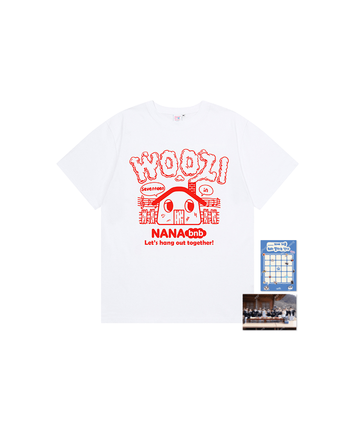**[Pre-Order] SEVENTEEN - NANA bnb Official MD [T-Shirt WOOZI]