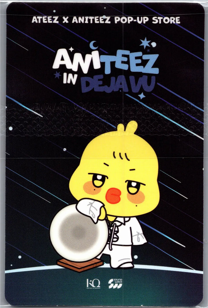 ATEEZ "ANITEEZ IN Deja Vu" - ATEEZ X ANITEEZ POP-Store Official MD Event Photocard (2) [26.08.21]