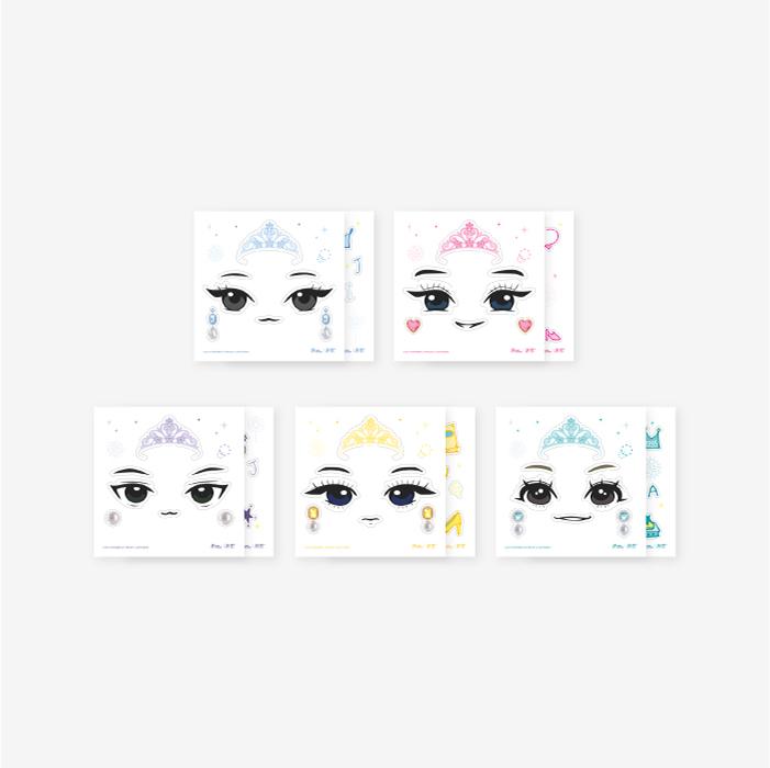 [ITZY] ITZY LIGHT RING DECO STICKER SET - To Wonder World