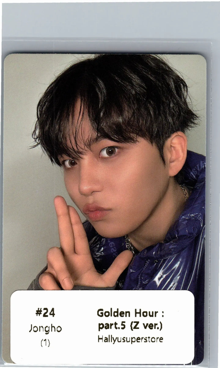 ATEEZ "GOLDEN HOUR : Part.5" - Official Photocard (Z ver.) [26.06.26]