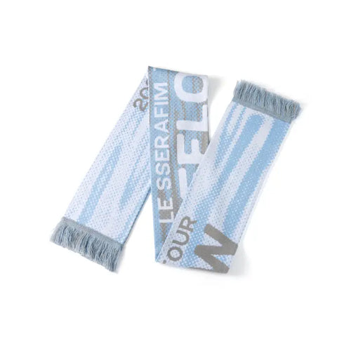 [Pre-Order] LE SSERAFIM - 2026 LE SSERAFIM TOUR ‘PUREFLOW’ Official MD (Slogan Muffler)
