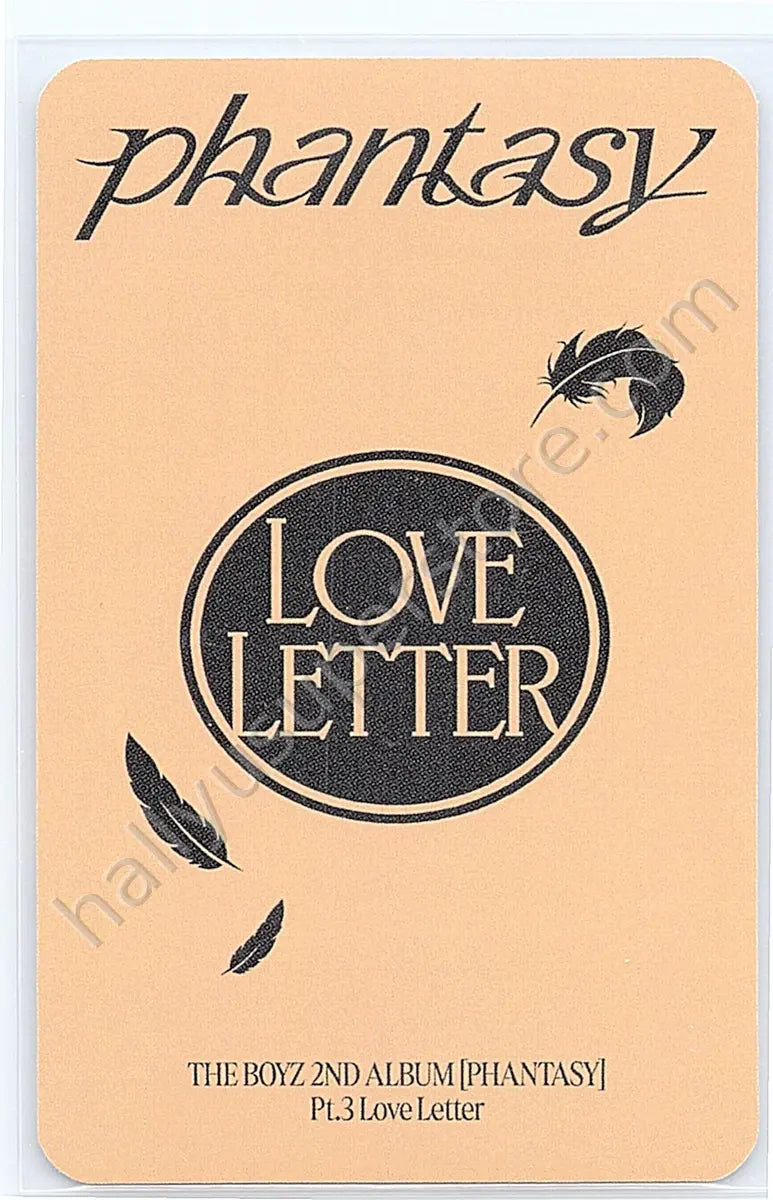 THE BOYZ - Jacob - Phantasy Pt. 3: Love Letter