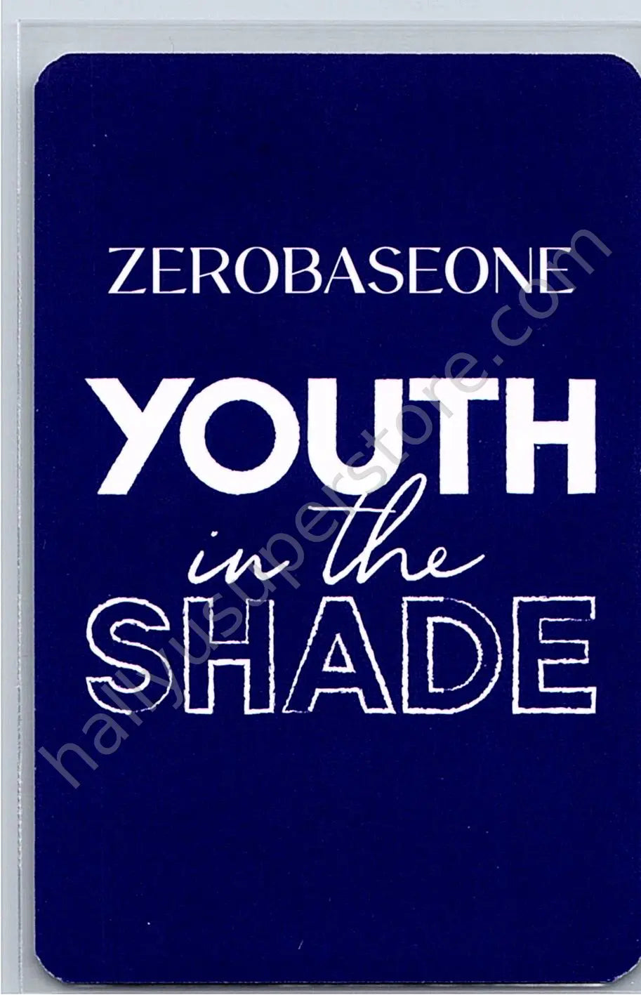 ZEROBASEONE - Gunwook - Youth in the Shade makestar pob (pre-order benefit)