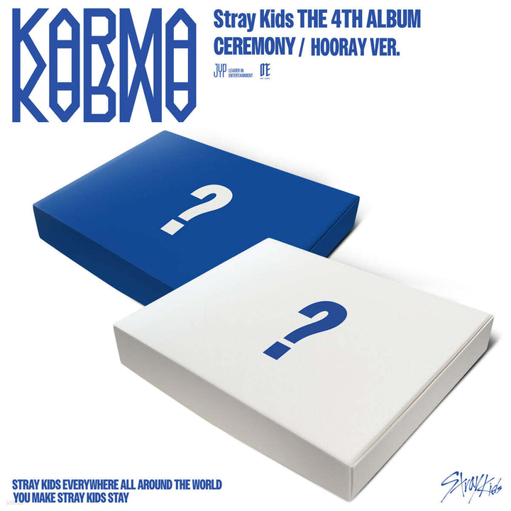 **[Pre-Order] Stray Kids - 4th Album "KARMA" [(CEREMONY, HOORAY VER.)] +Pre -Order Benefit