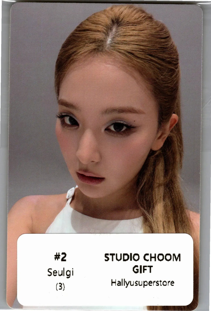 Red Velvet "Velvet Summer" - Weverse Shop STUDIO CHOOM Gift Photocard (Big Wave Ver.) [26.08.12]