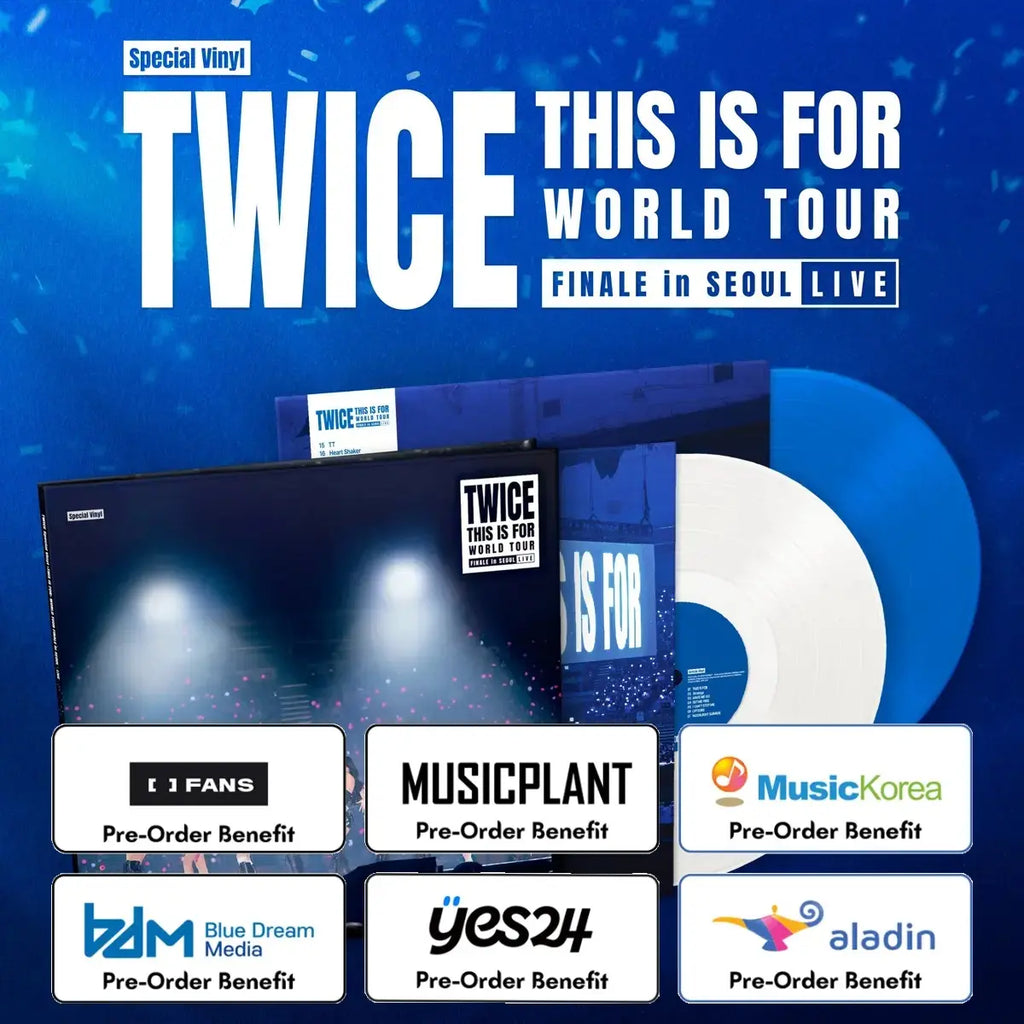 twice this is for finale ソウルコン　7/10入場特典 Pre-Order] TWICE - WORLD TOUR FINALE in SEOUL – LIVE (Special LP