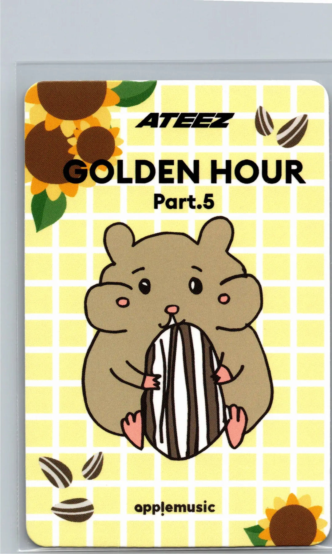 ATEEZ "GOLDEN HOUR : Part.5" - Apple Music Fansign Event Photocard (DIGIPACK Ver.) [26.07.02]