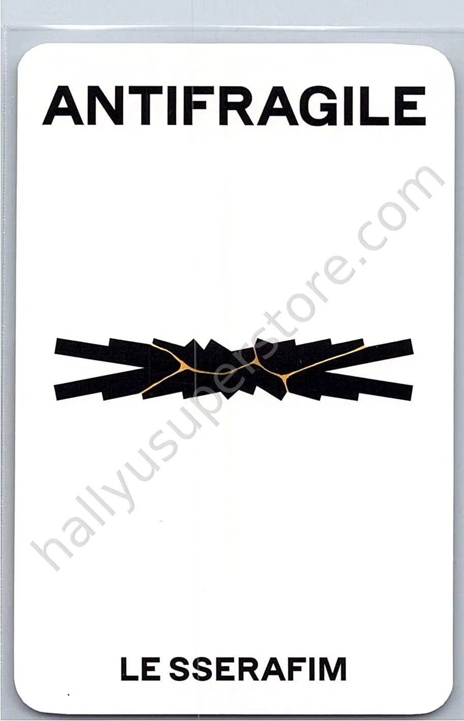 LE SSERAFIM - Kazuha - ANTIFRAGILE pob (pre-order benefit) weverse album version yes24