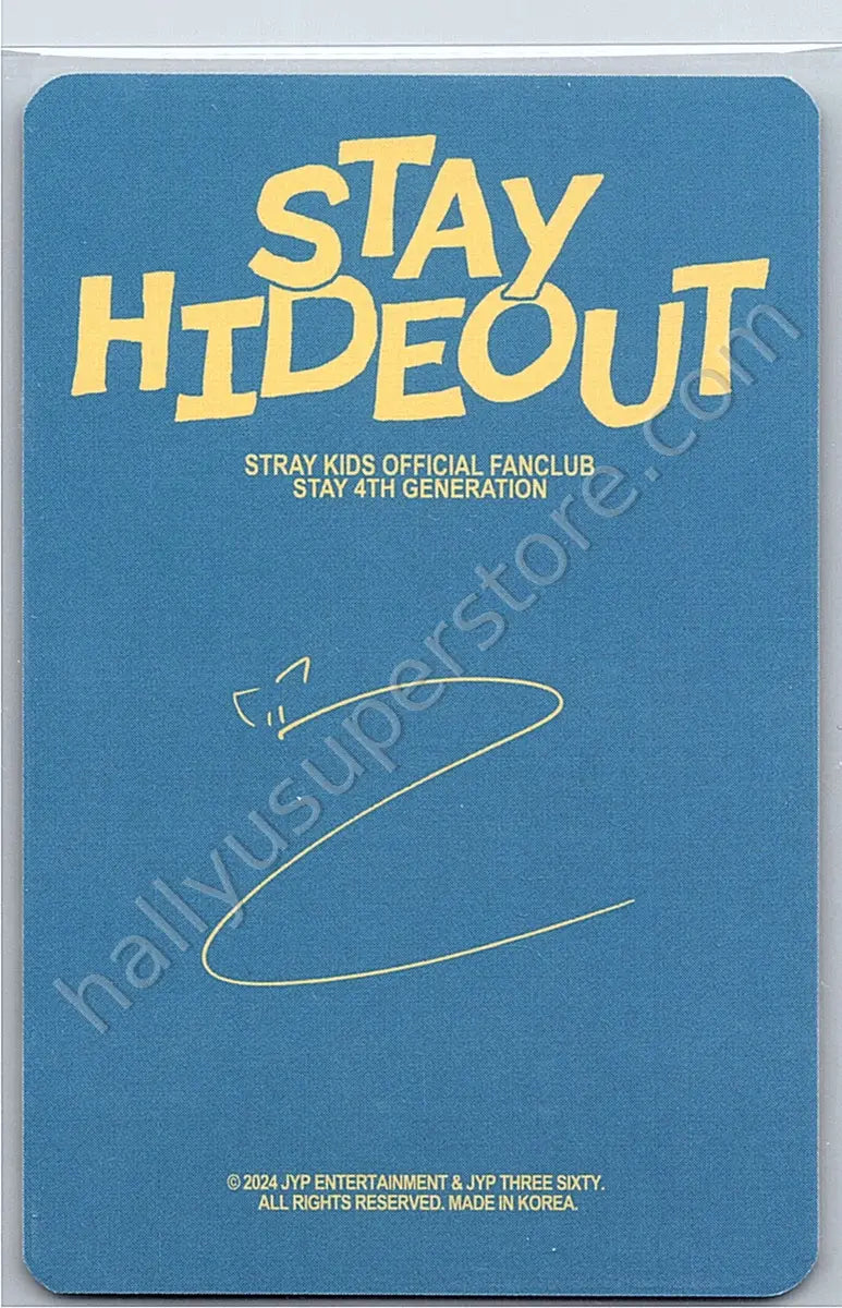 Stray Kids - I.N - 4th Generation Kit Official Fanclub STAY [STAY HIDEOUT]