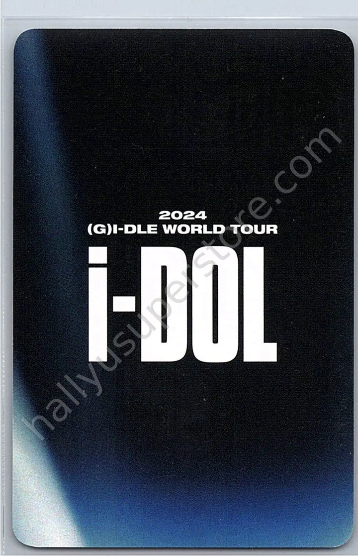 i-dle - Yuqi - 2024 World Tour [i-DOL] random photocard tour merch trading card