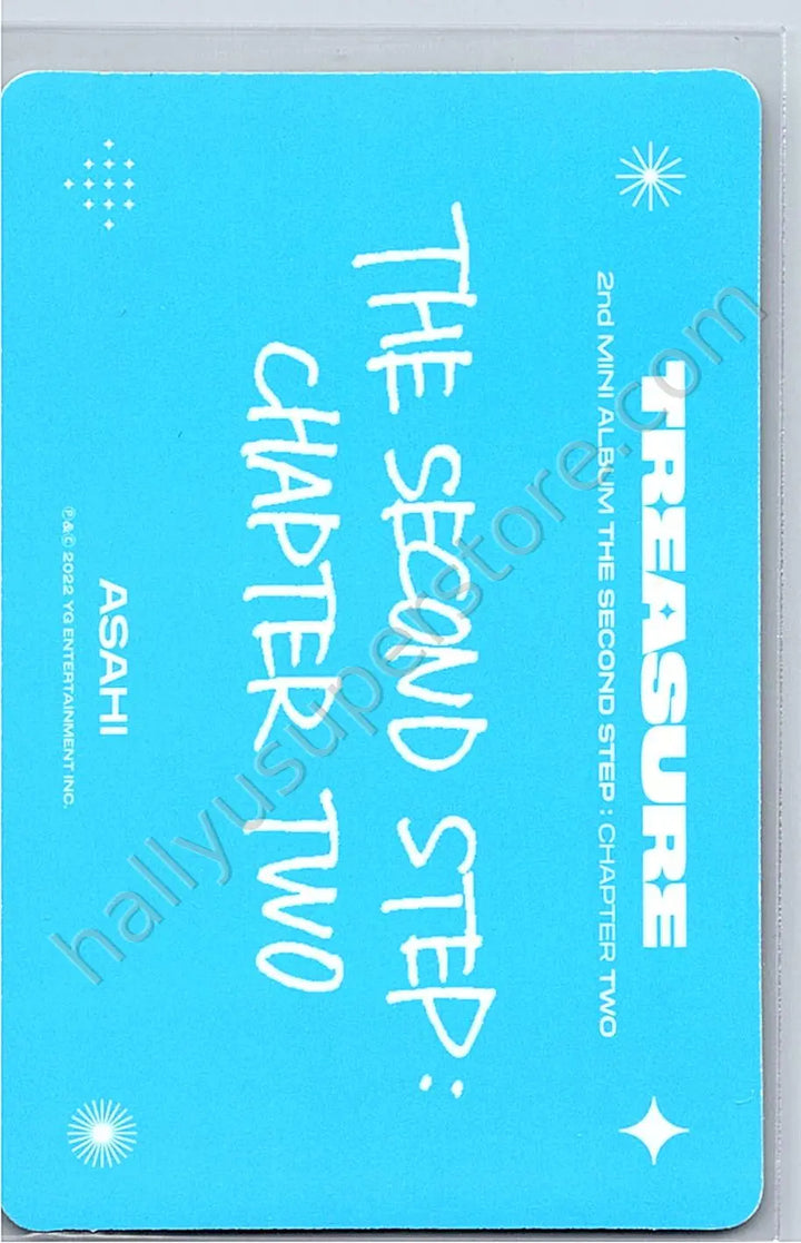TREASURE - Asahi - THE SECOND STEP : CHAPTER TWO album photocard green version