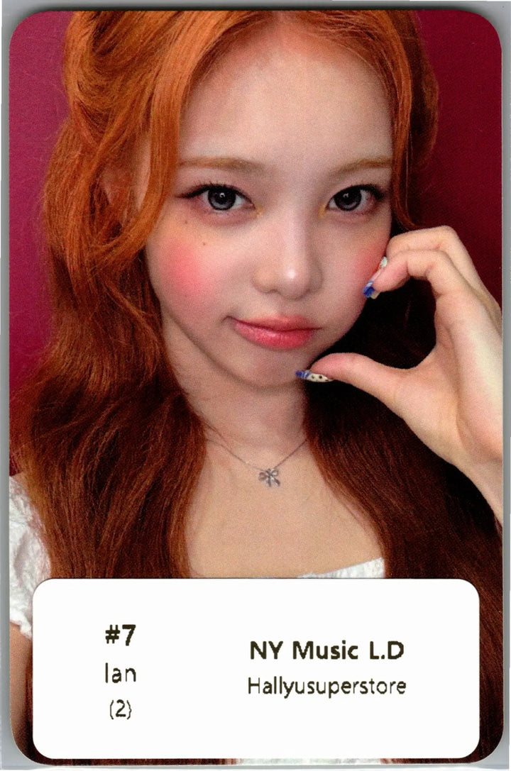 Hearts2Hearts "Lemon Tang" - NY Music Lucky Draw Event Photocard [26.08.04]