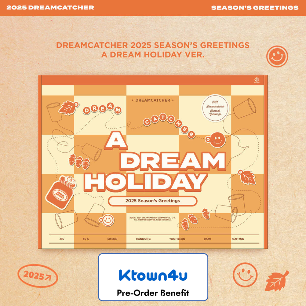 [Pre-Order] DREAMCATCHER - 2025 Season's Greetings + Pre-Order Benefit [A DREAM HOLIDAY Ver.]