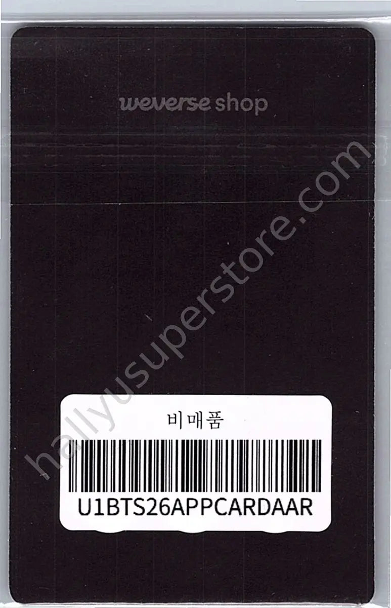 BTS - Jungkook - BTS - Jungkook - Arirang Album pob (pre-order benefit) weverse global shop (wvg) A version