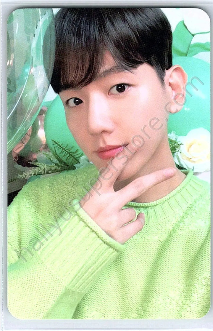EXO - Baekhyun - BRING GREEN × BAEKHYUN  Event brand collaboration bring green purchase benefit photocard event