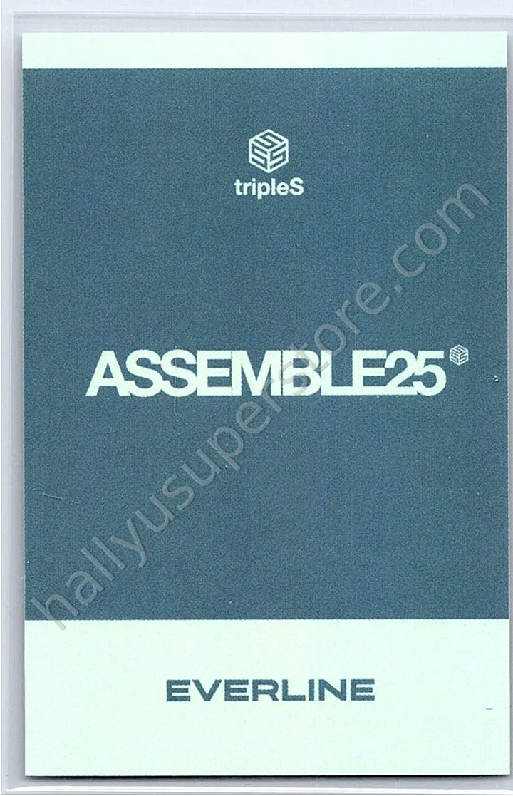 tripleS - Kaede - Assemble25 everline fansign polaroid round 5