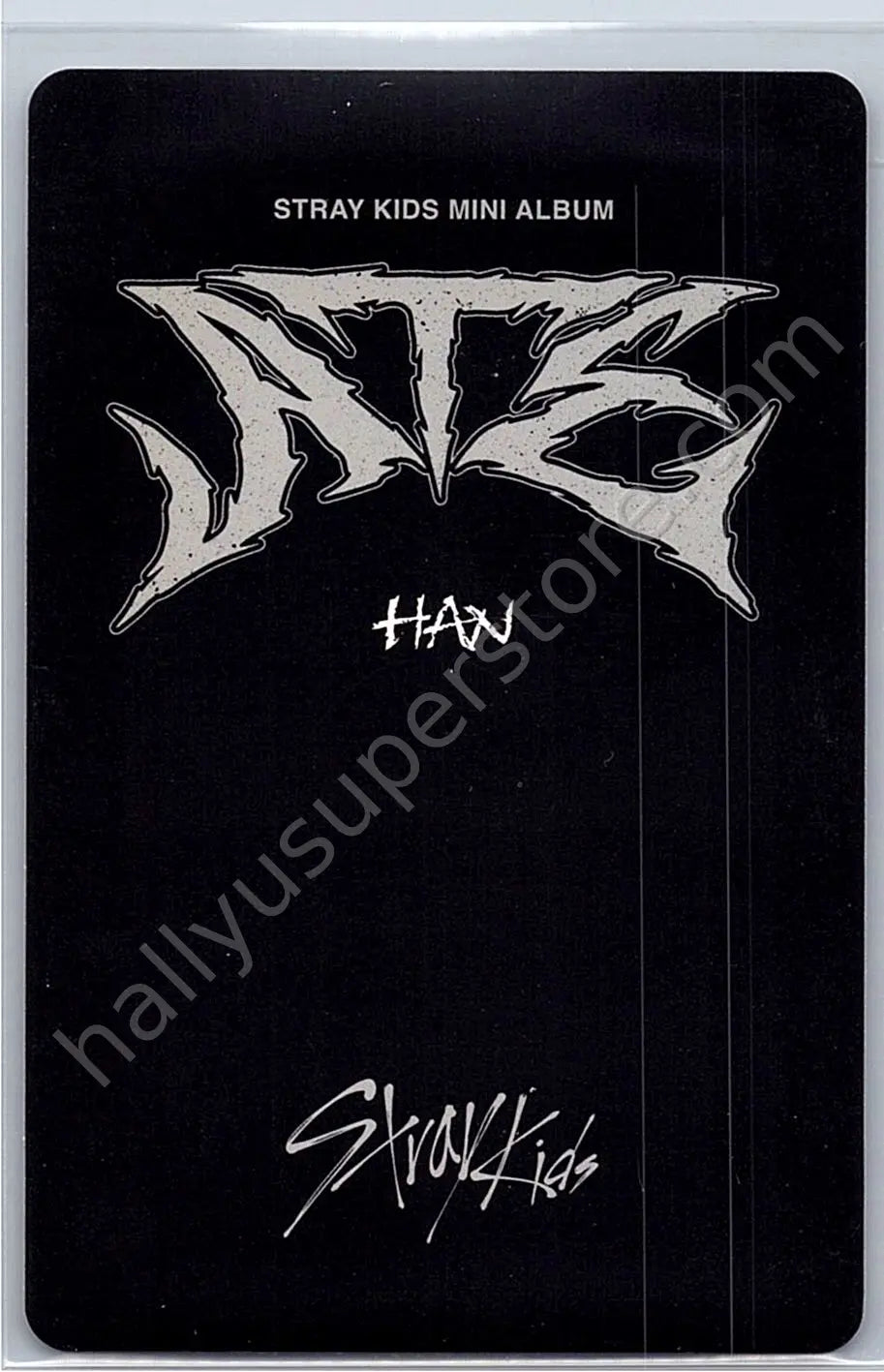Stray Kids - HAN - ATE A version album photocard nemo version photocard set