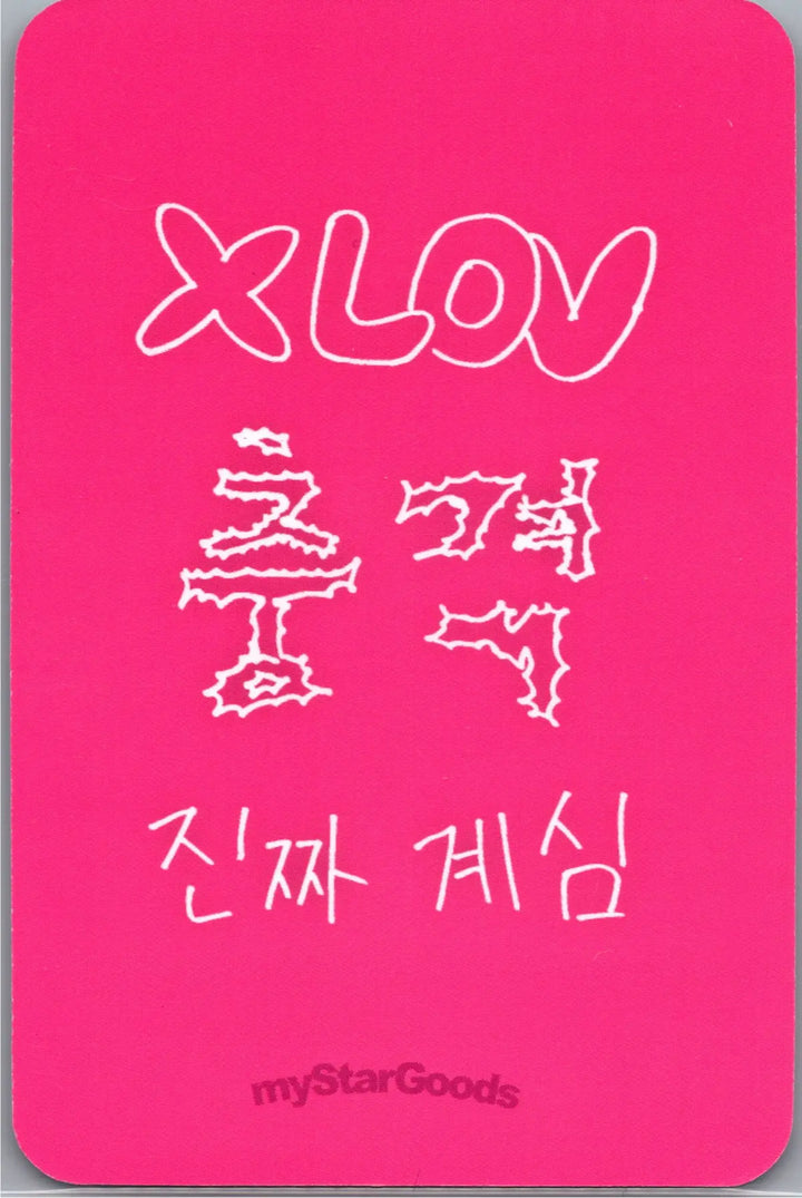 XLOV "I,God" - MyStarGoods Fansign Event Photocard R5 [26.07.20]