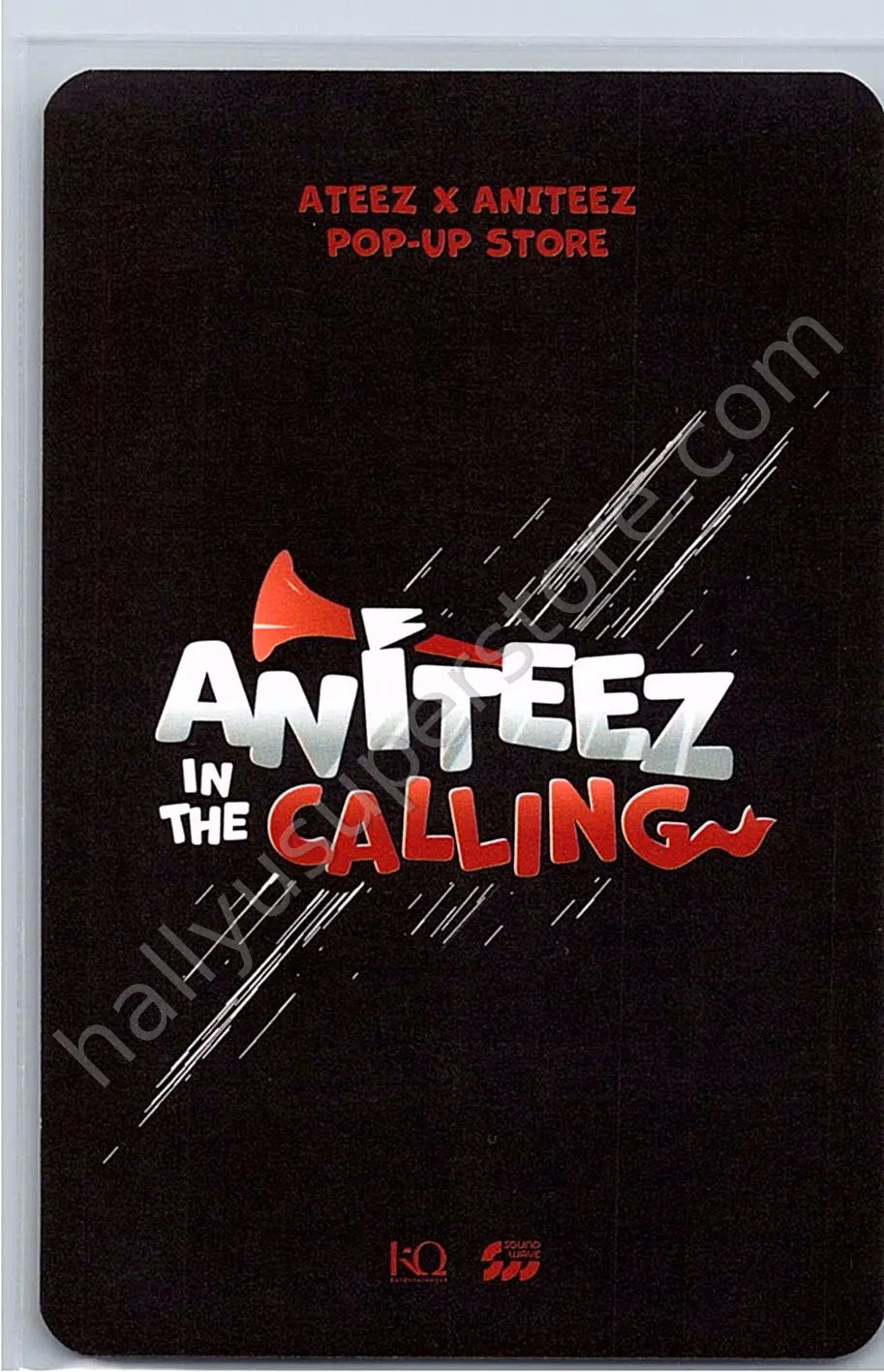 ATEEZ - Yeosang - ANITEEZ IN THE CALLING purchase benefit round 1