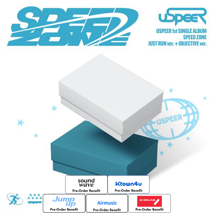 **[Pre-Order] USPEER - 1st Single Album "SPEED ZONE" + Pre-Order Benefit