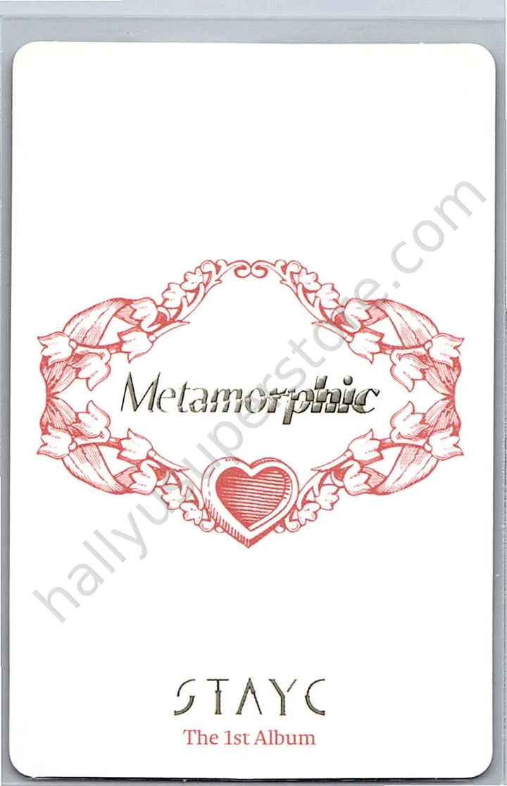 STAYC - Unit - Metamorphic album photocard