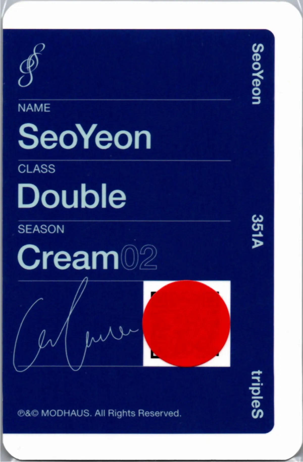 tripleS - tripleS World Tour Cream02 Double Class Objekt (Only
