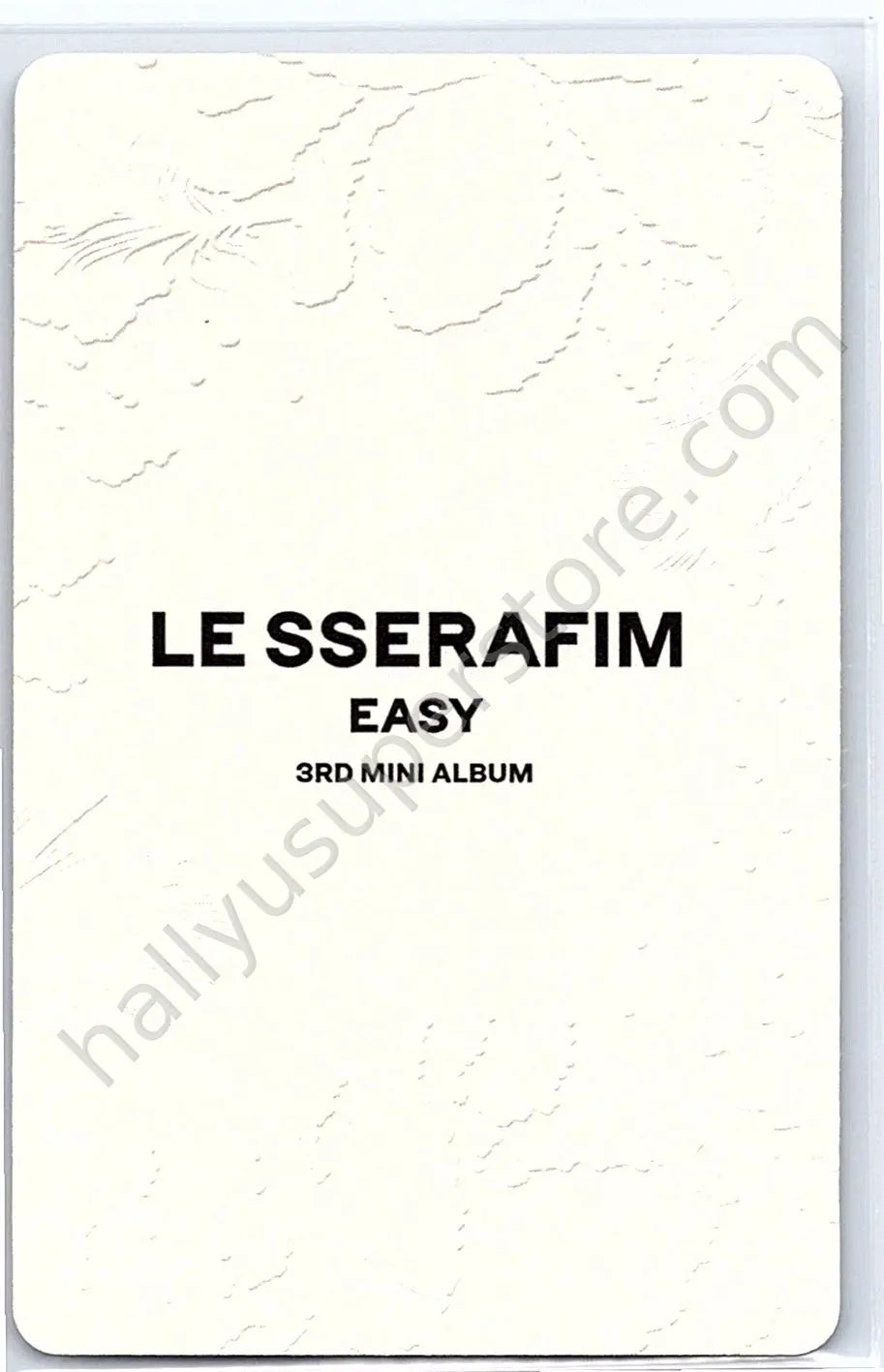 LE SSERAFIM - Hong Eunchae - EASY kakaotalk pob (pre-order benefit)