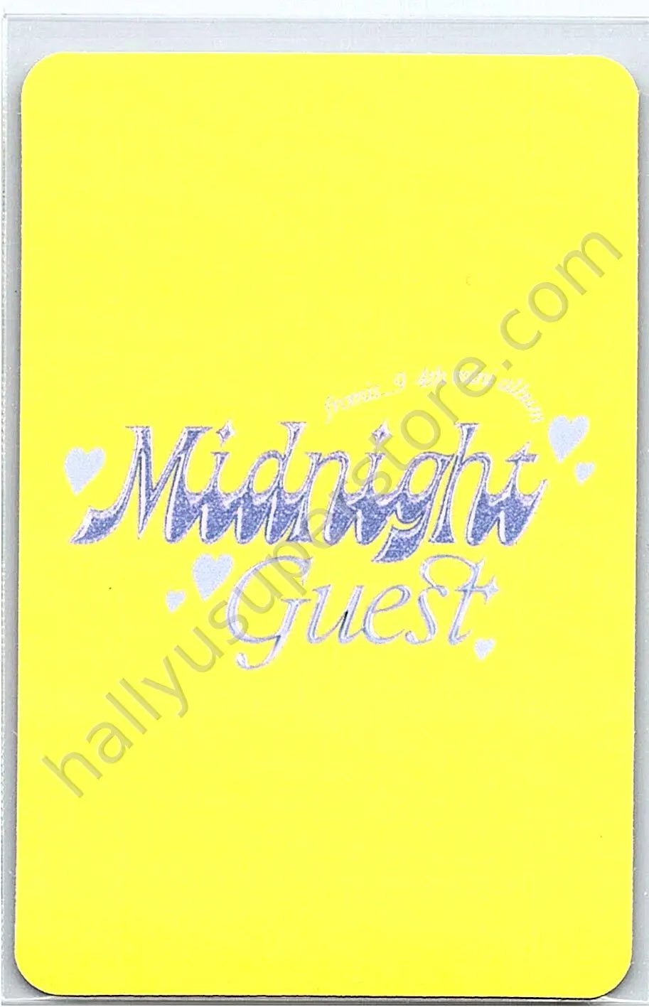 fromis_9 - Jisun - Midnight Guest after midnight version album photocard photobook version