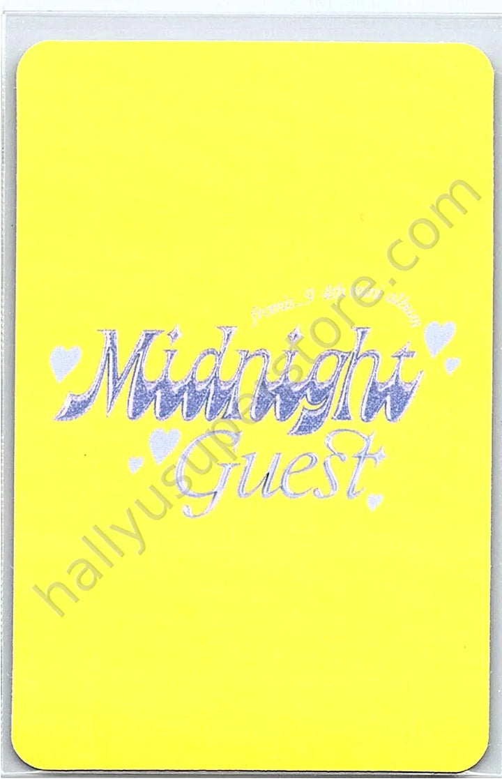 fromis_9 - Jisun - Midnight Guest after midnight version album photocard photobook version