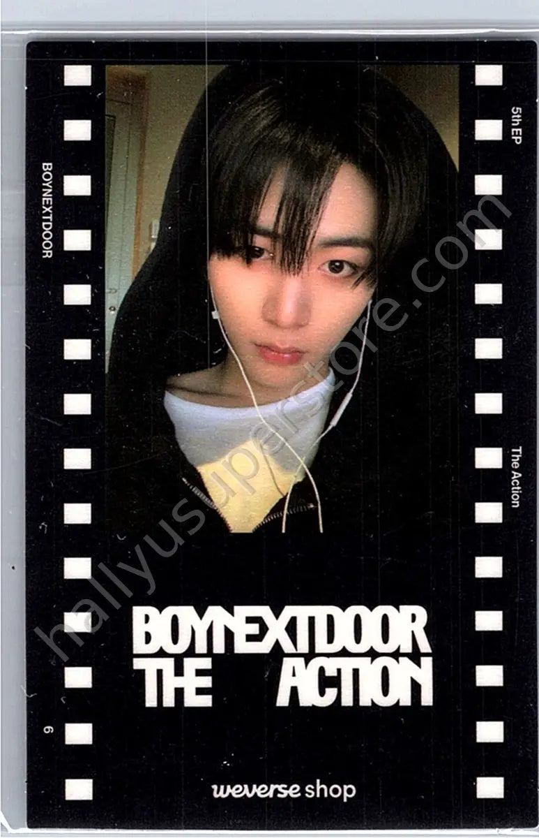 BOYNEXTDOOR - Taesan - BOYNEXTDOOR - Taesan - The Action Album frame version weverse global shop (wvg)