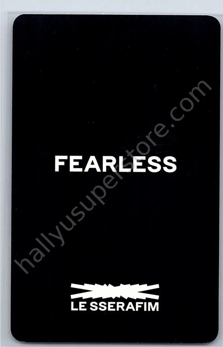LE SSERAFIM - Hong Eunchae - LE SSERAFIM - Hong Eunchae - FEARLESS Album pre-order benefit (pob) weverse japan