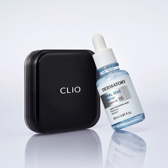 ** Clio Kill Cover Foundation Cushion Planning (+Dermatori Hyal Shot Ampoule 20ml + Refill 1P)