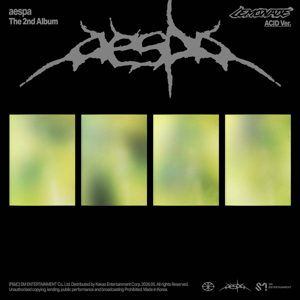 Pre-Order] AESPA - THE 2nd Album [LEMONADE] (ACID Ver