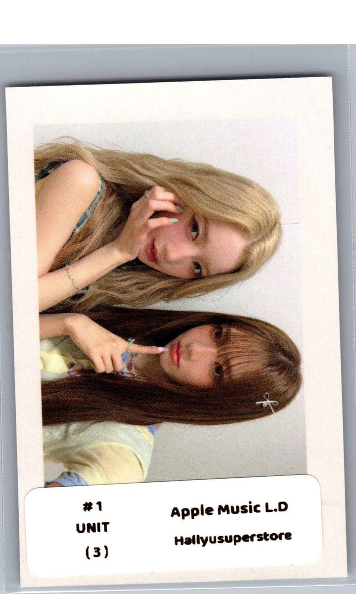 TripleS "LOVE&amp;POP pt.1" - Apple Music Lucky Draw Event Polaroid type Unit Photocard [26.06.04]