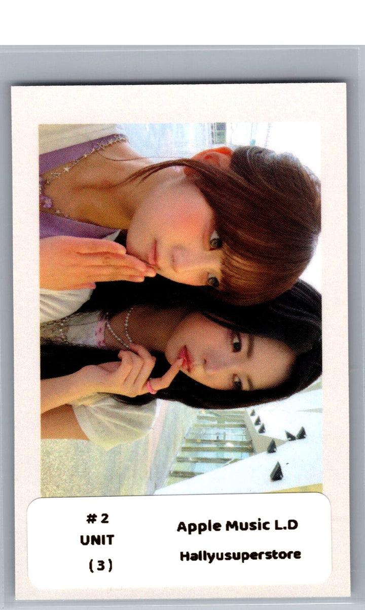 TripleS "LOVE&amp;POP pt.1" - Apple Music Lucky Draw Event Polaroid type Unit Photocard [26.06.04]