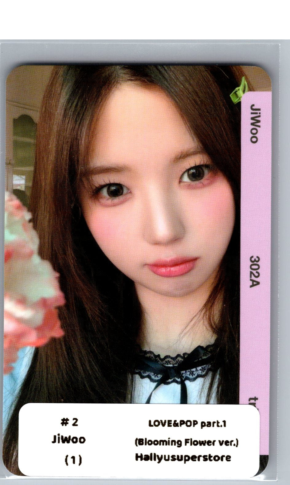 TripleS "LOVE&amp;POP pt.1" - Official Double Class Object, Polaroid Photocard (Blooming Flower ver.) [26.06.04]