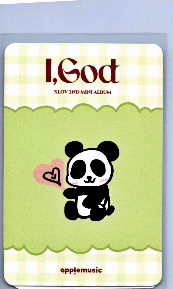XLOV "I,God" - Apple Music Pre-Order Benefit Photocard [26.06.04]