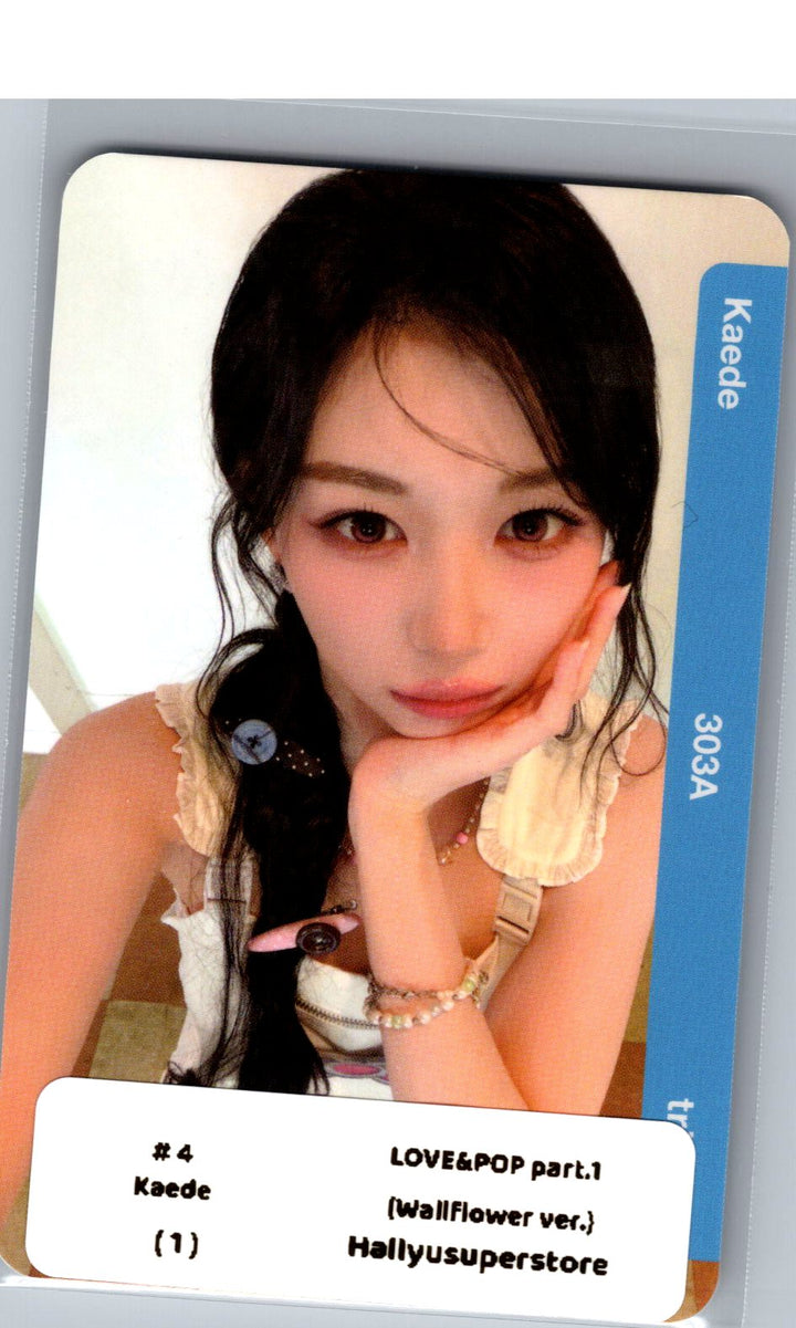 TripleS "LOVE&amp;POP pt.1" - Official Double Class Object, Polaroid Photocard (WallFlower ver.) [26.06.04]