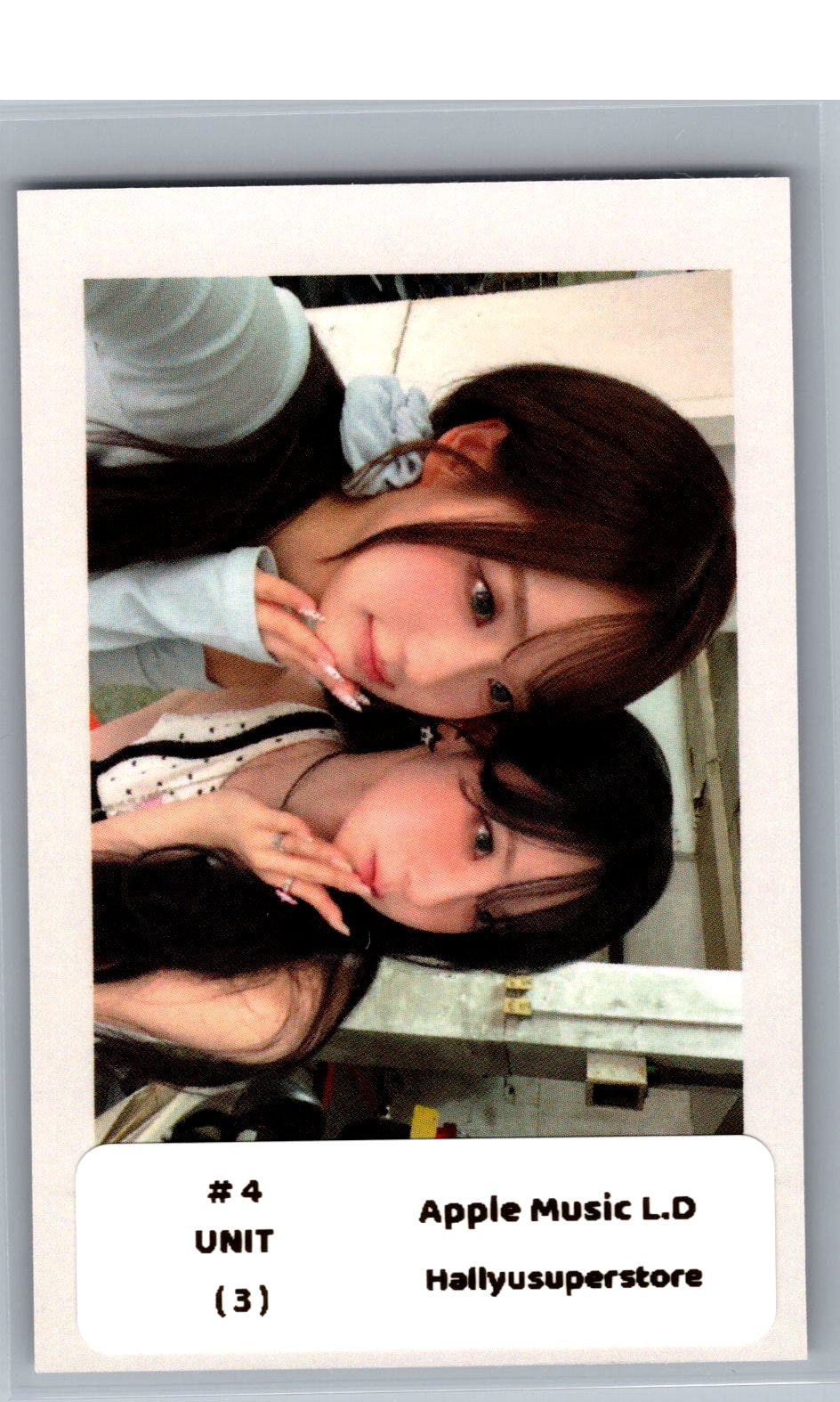 TripleS "LOVE&amp;POP pt.1" - Apple Music Lucky Draw Event Polaroid type Unit Photocard [26.06.04]
