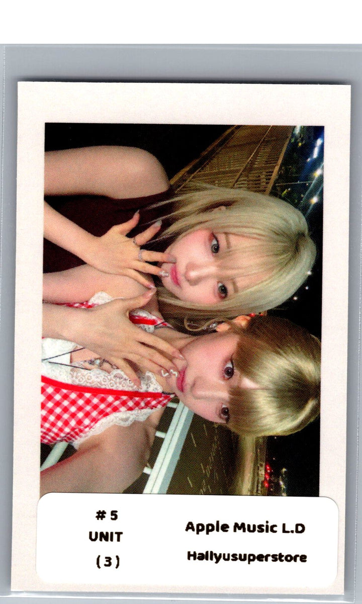 TripleS "LOVE&amp;POP pt.1" - Apple Music Lucky Draw Event Polaroid type Unit Photocard [26.06.04]