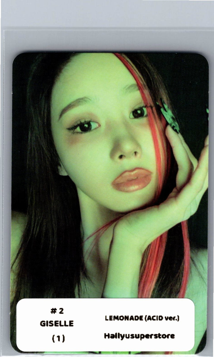 Aespa "LEMONADE" - Official Photocard (ACID Ver.) [26.06.04]